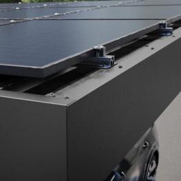 Magic PV Pitch with trapezoidal roof adapter