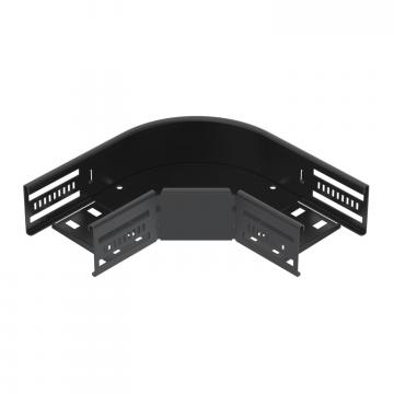 90° oblouk 60, černý