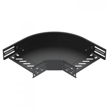 90° oblouk 60, černý