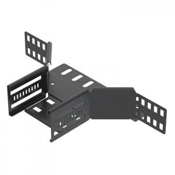 Vestavný odbočný díl 60, černý