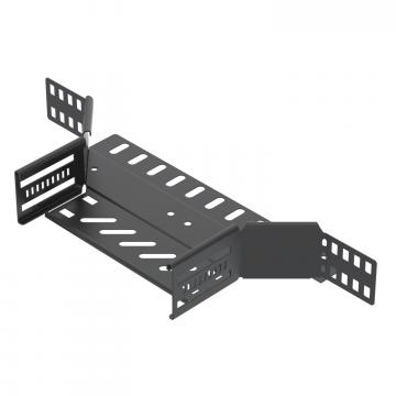 Vestavný odbočný díl 60, černý