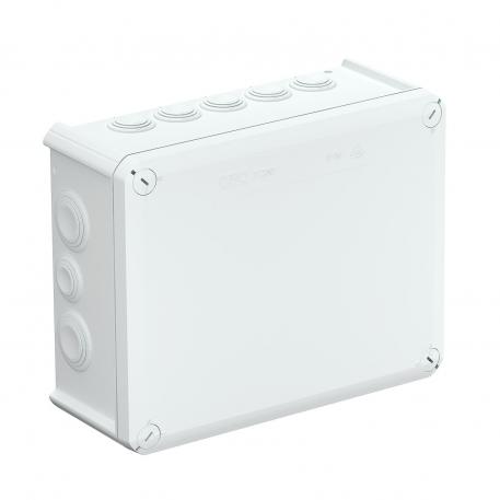 Odbočná krabice T 250, násuvné těsnění 225x173x86 | 16 | IP66 | čistě bílá; RAL 9010
