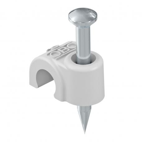Příchytka ISO typu 2010, světle šedá 45 | 10 | 2,0x45 | světle šedá; RAL 7035