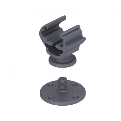 Držák vedení Ø 8–10 mm s nalepovací patkou