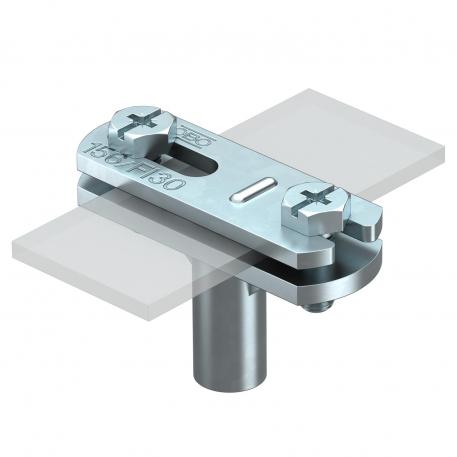 Držák vedení pro ploché vodiče 30 × 4 mm ploché