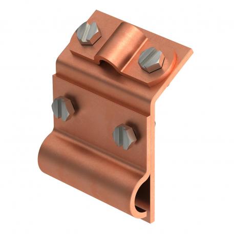 Okapová svorka pro lem s tloušťkou 15–22 mm, Cu