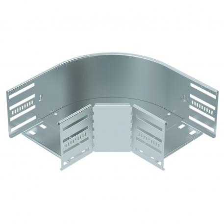 Oblouk 90°, bočnice 110 FS 150 | Ocel | pásově zinkováno | pozinkováno