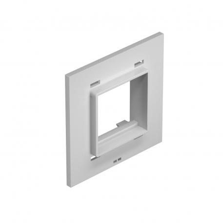 Kryt přístrojového nástavce T4L/T8NL, montážní otvor Modul 45® světle šedá; RAL 7035
